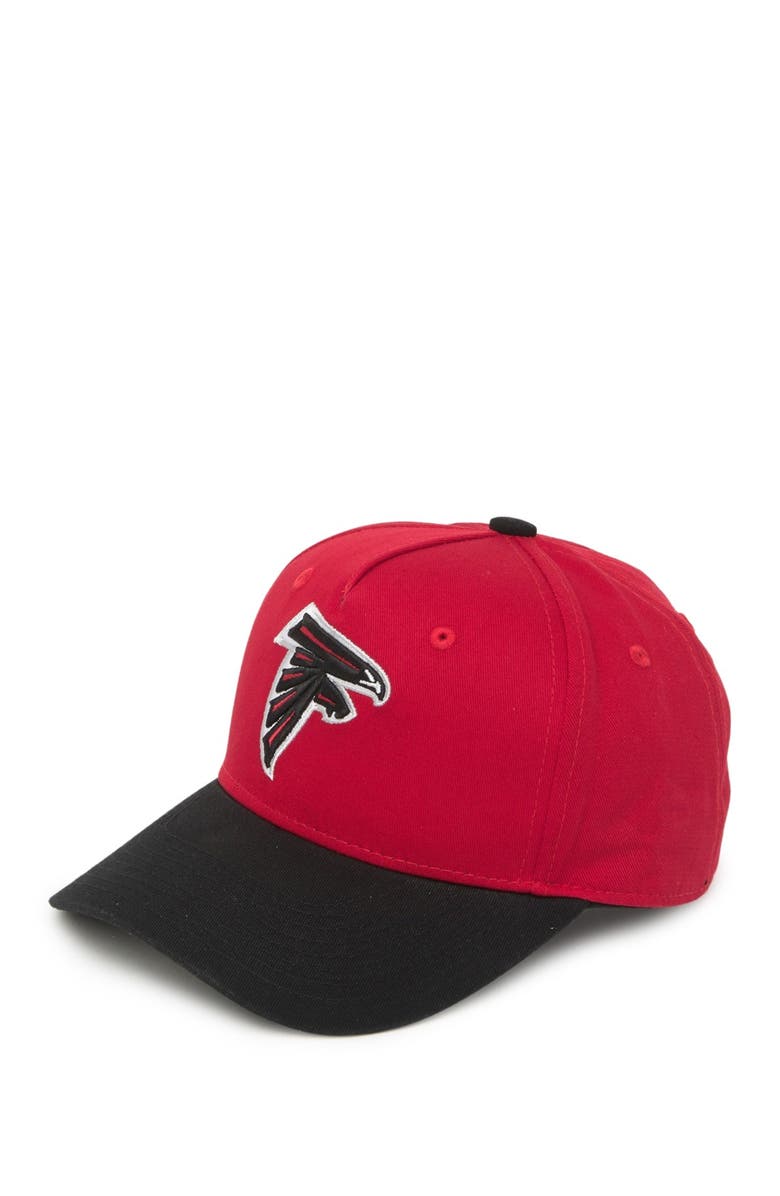 NFL Atlanta Falcons Snapback Hat, Main, color, 
