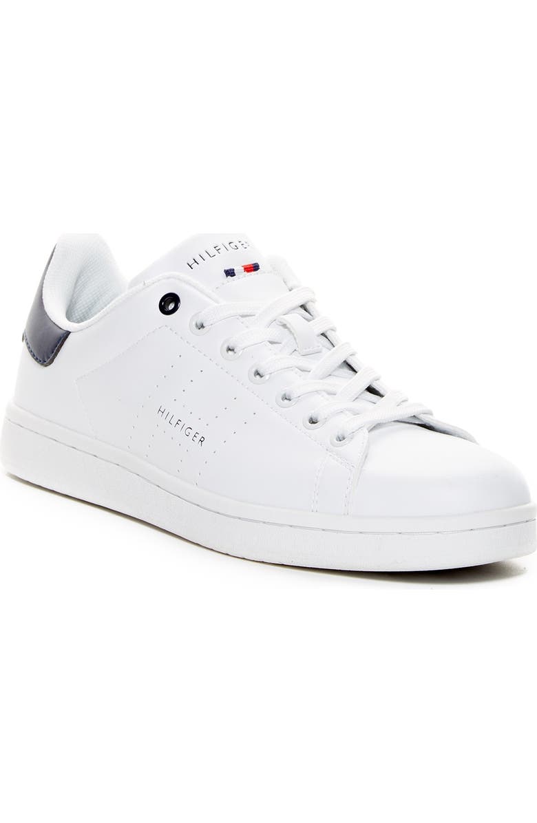 Tommy Hilfiger Liston Sneaker, Main, color, White Syn