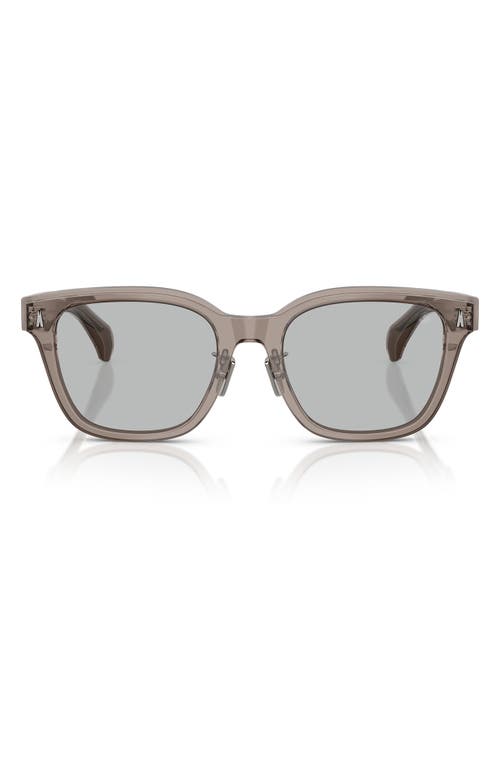 Moncler Claro 54mm Polarized Square Sunglasses In Grey