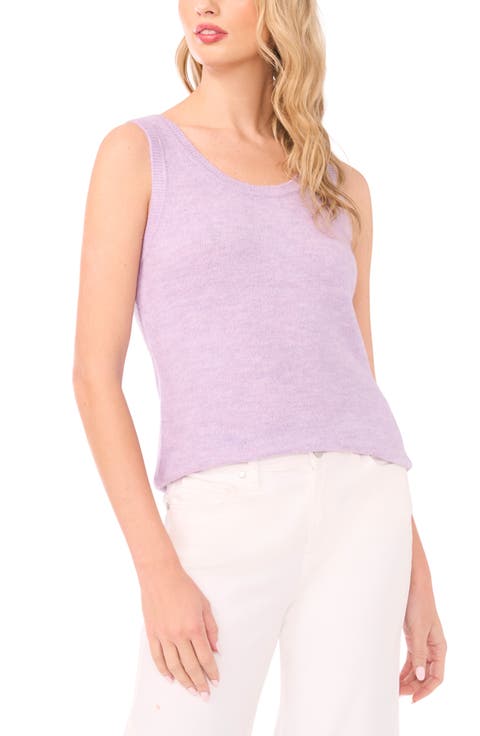 Scoop Neck Sleeveless Sweater
