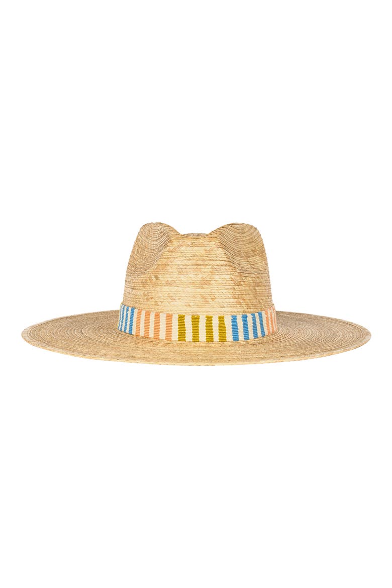 Colorful Dreamer Palm Straw Hat, Main, color, NATURAL MULTI