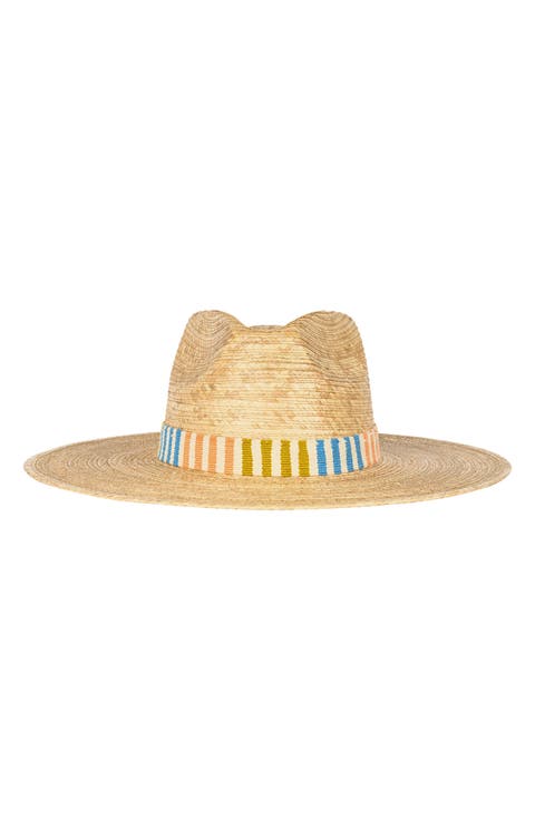Colorful Dreamer Palm Straw Hat