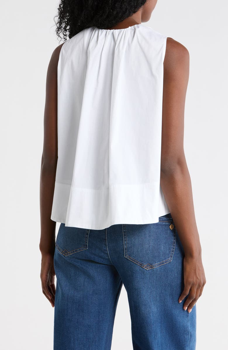 Kenneth Cole Paperbag Neck Sleeveless Top, Alternate, color, 