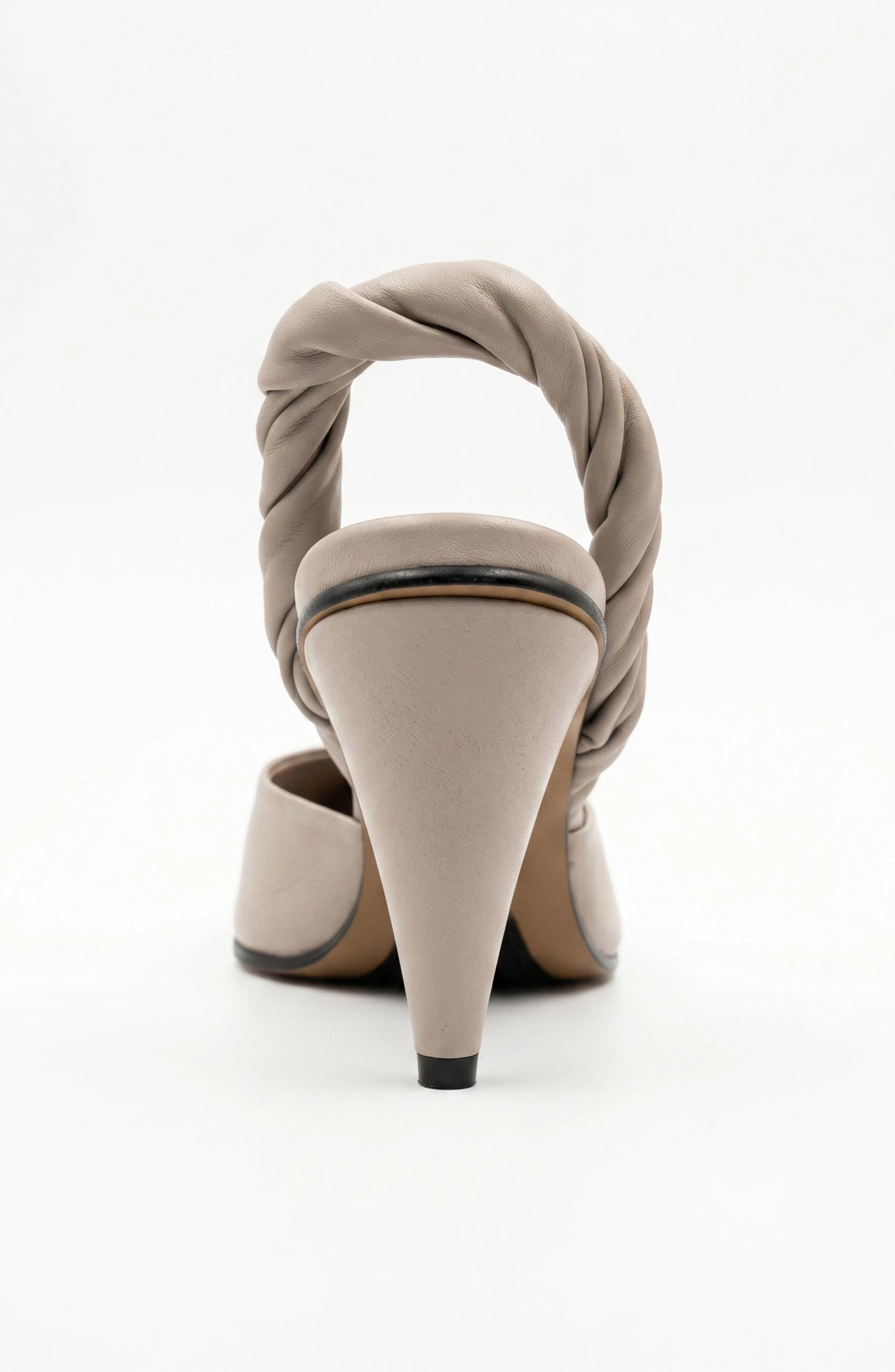 Orla Twisted Strap Slingback Cone Heel Dove, Alternate, color, Dove