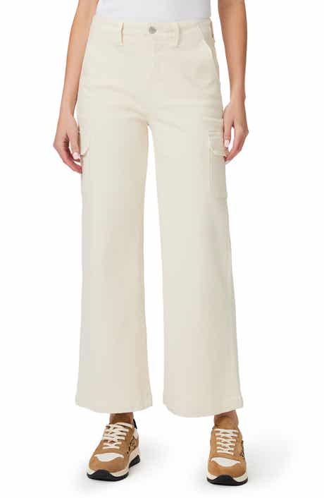 PAIGE Carly High Waist Ankle Wide Leg Cargo Pants
