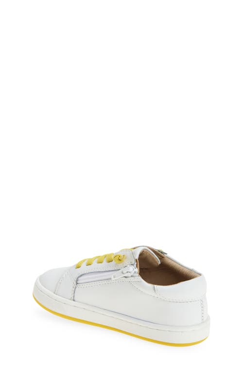 Old Soles Smiley Jumpa Sneaker In Snow/yellow