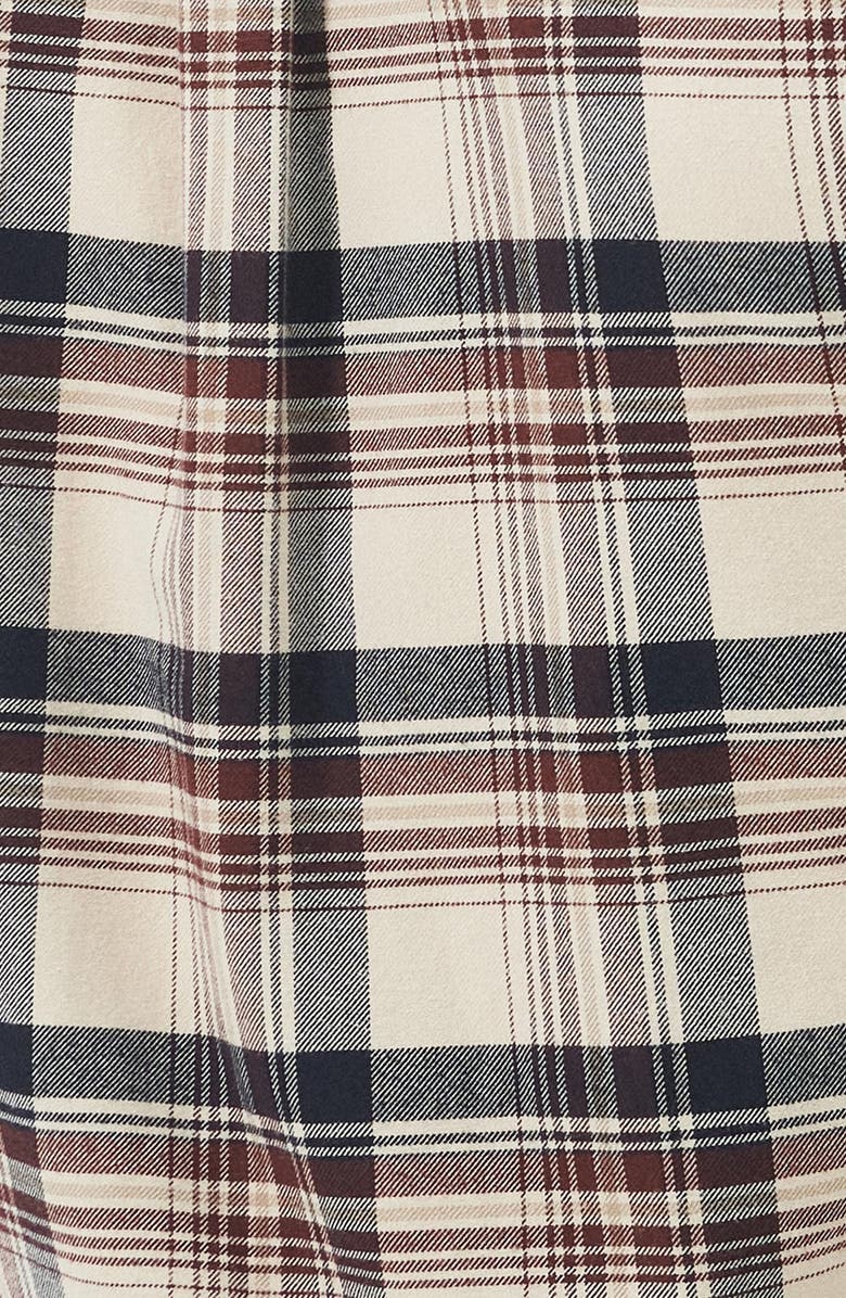 Barbour Shieldton Plaid Flannel Button-Down Shirt, Alternate, color, 