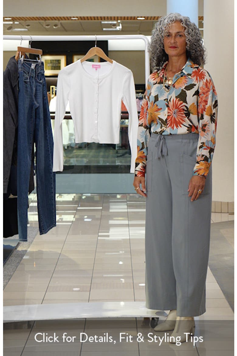 Shilo Crop Rib Cardigan video