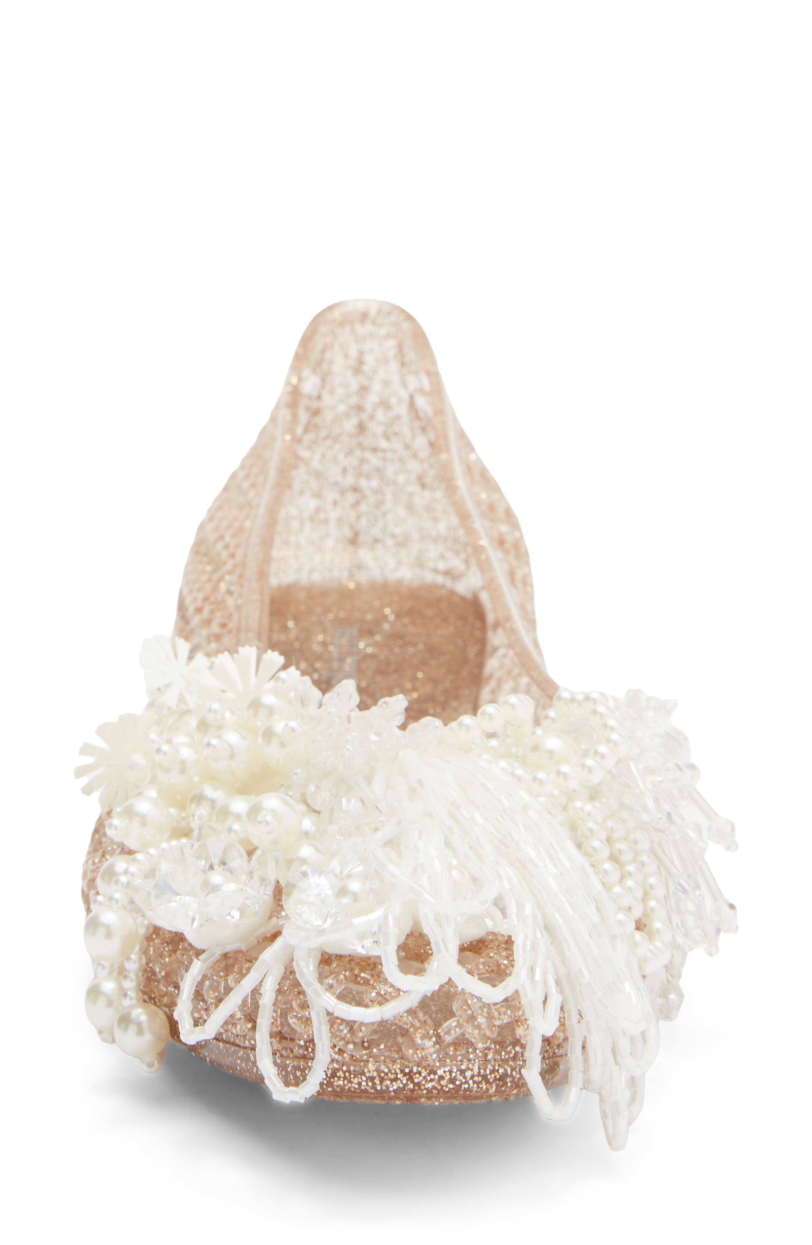 Wade-J Jelly Flat, Alternate, color, ROSEGOLD GLITTER COMBO