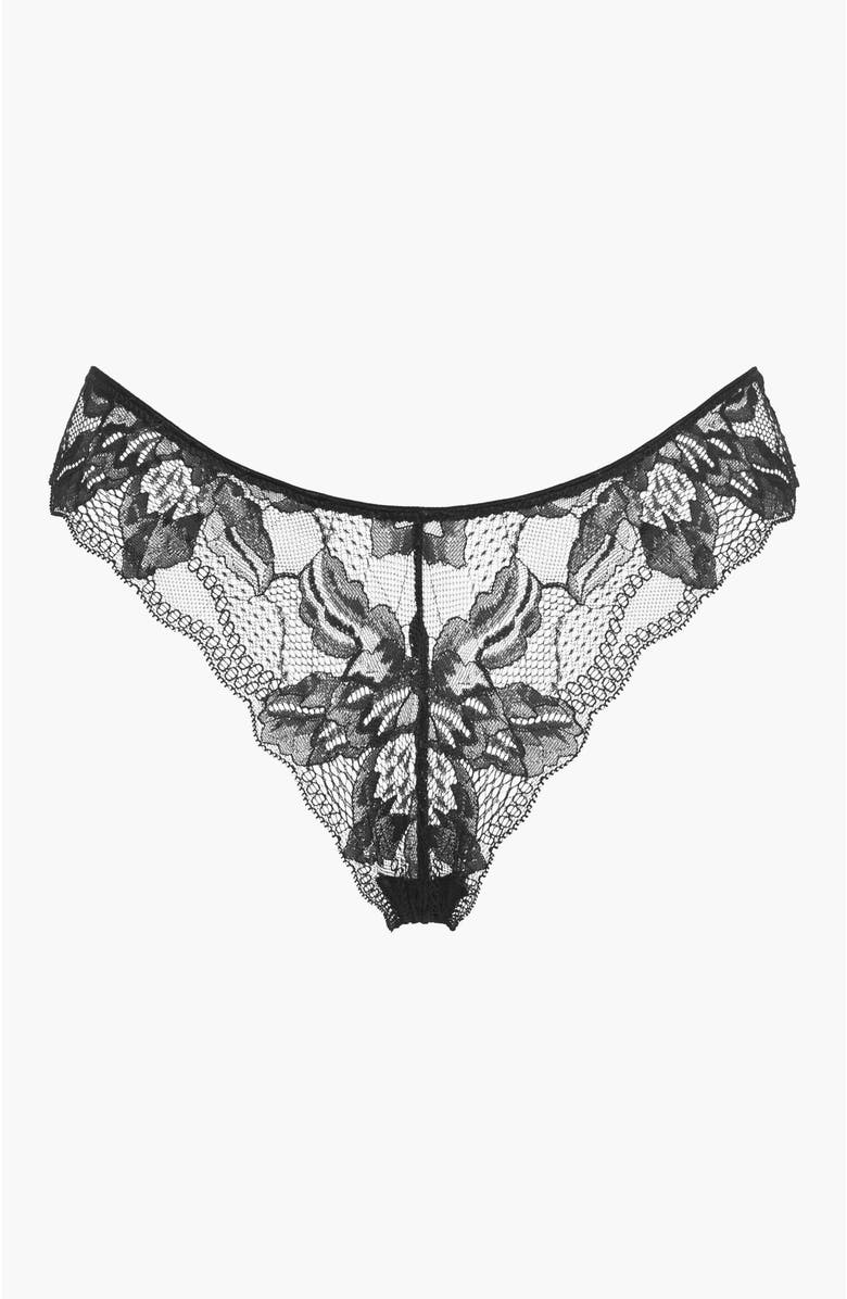 Cosabella Paradiso Thong, Alternate, color, Black
