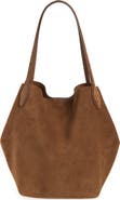 Madewell The Shopper Tote in Soft Grain Suede