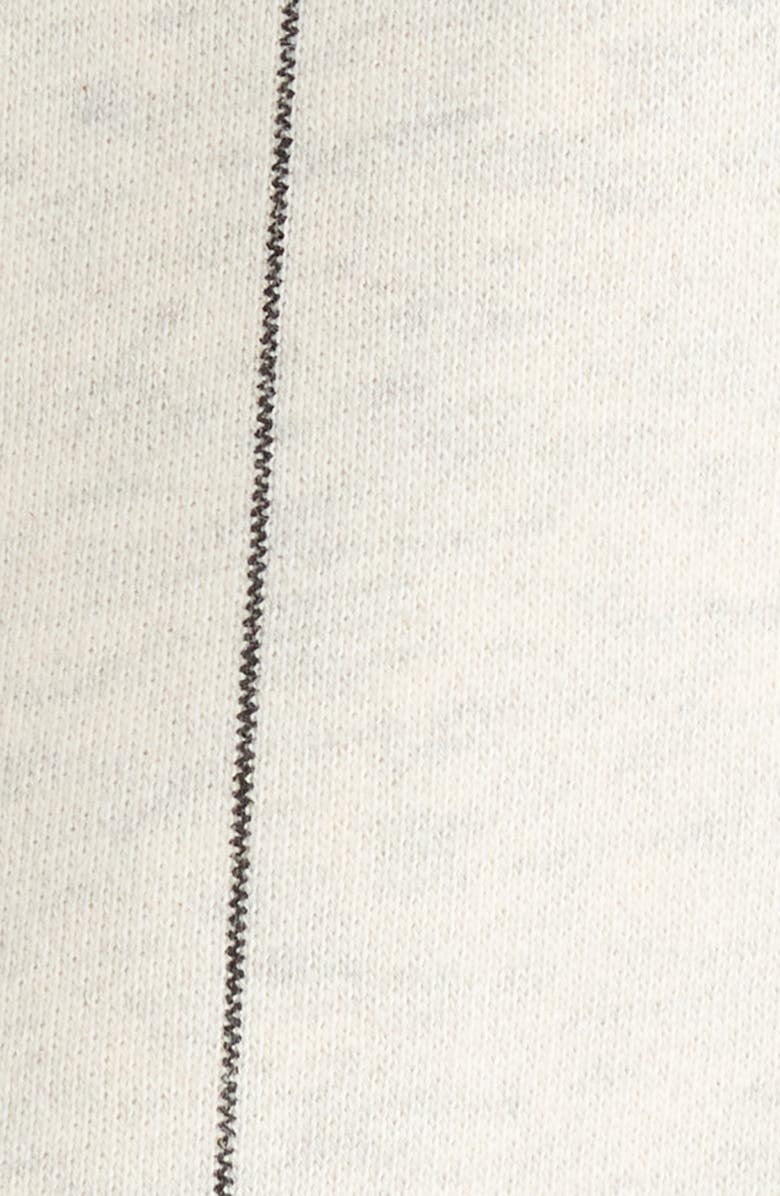 Fear of God Essentials x MLB White Sox Sport Cotton Blend Graphic Hoodie, Alternate, color, Oatmeal Heather/ Black Stripe