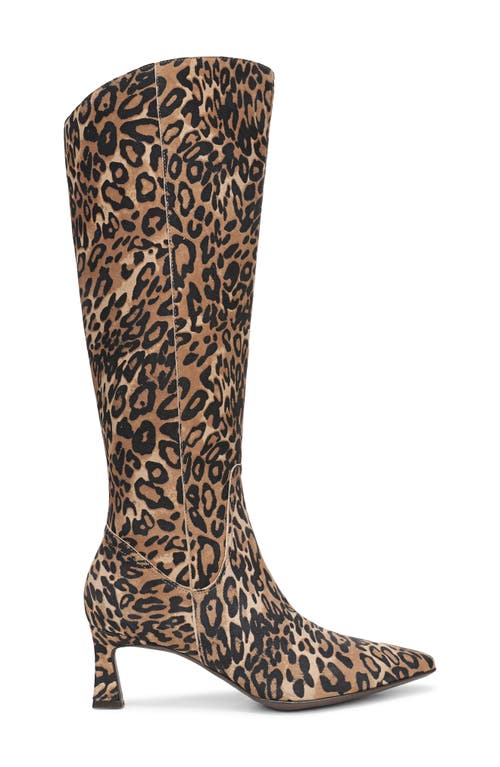 Naturalizer Deesha Pointed Toe Boot In Animal Print