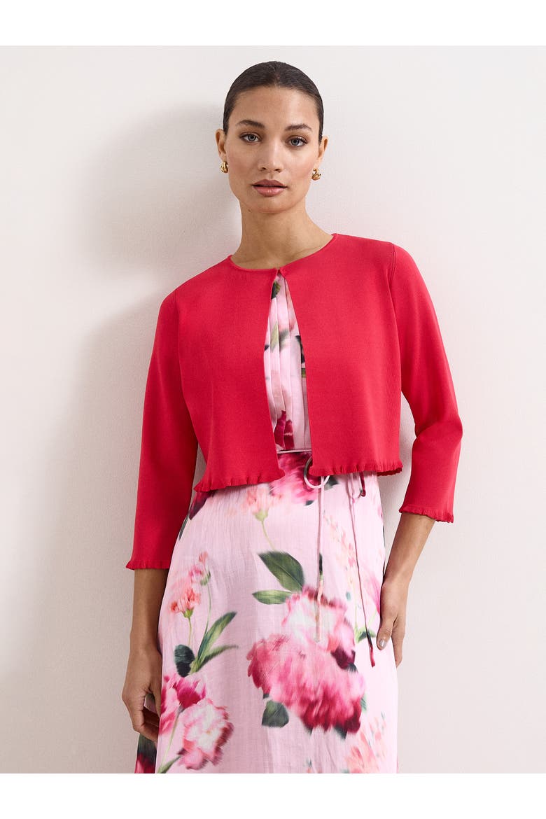 Mimi Knit Cover Up Cardigan, Main, color, Pink