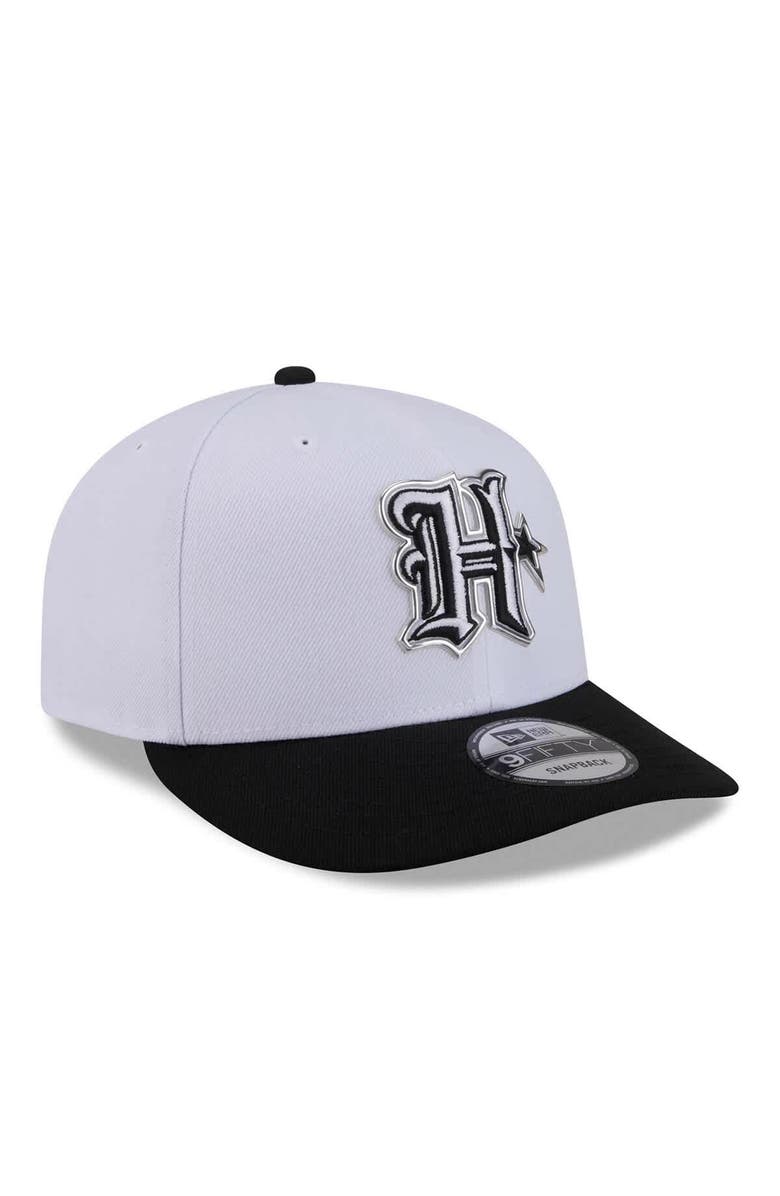 New Era Men's New Era  White/Black Houston Texans 2026 NFL Draft Pre-Curved 9FIFTY Snapback Hat, Alternate, color, White