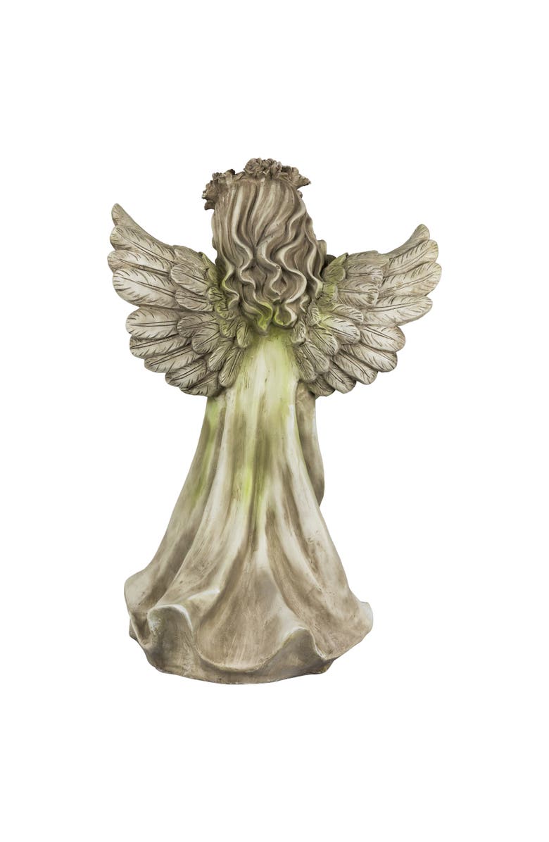 Northlight 27" Praying Angel Standing Outdoor Garden Statue, Alternate, color, Gray