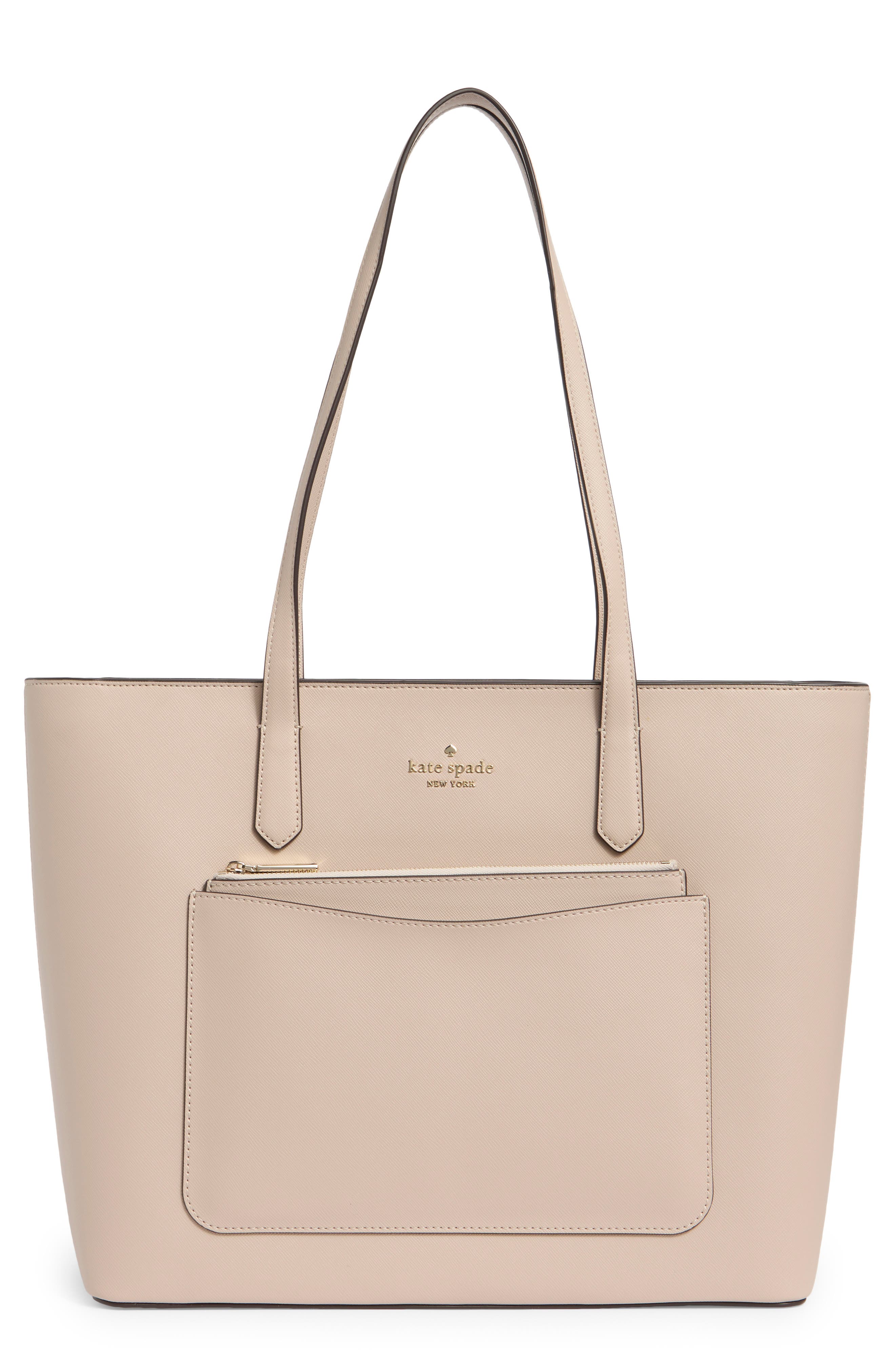 Kate Spade New York staci large tote bag & pouch set, Main, color, 