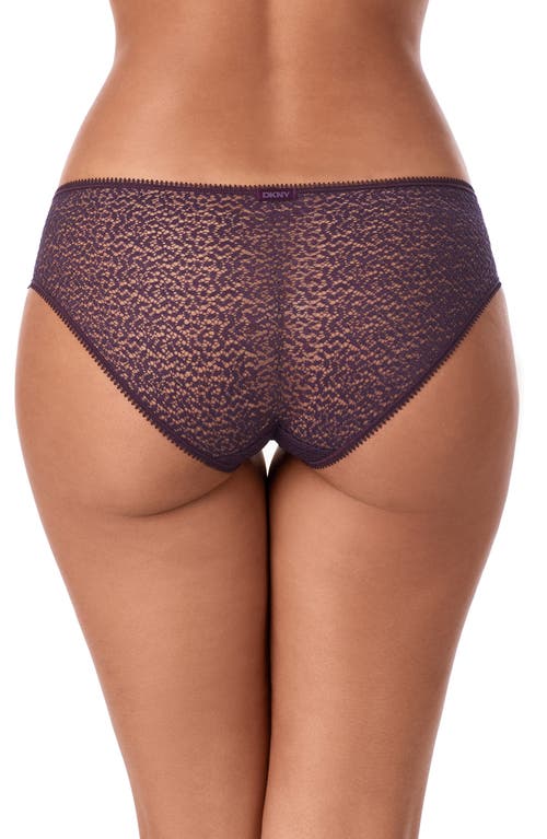 Dkny Modern Lace Hipster Panties In Purple