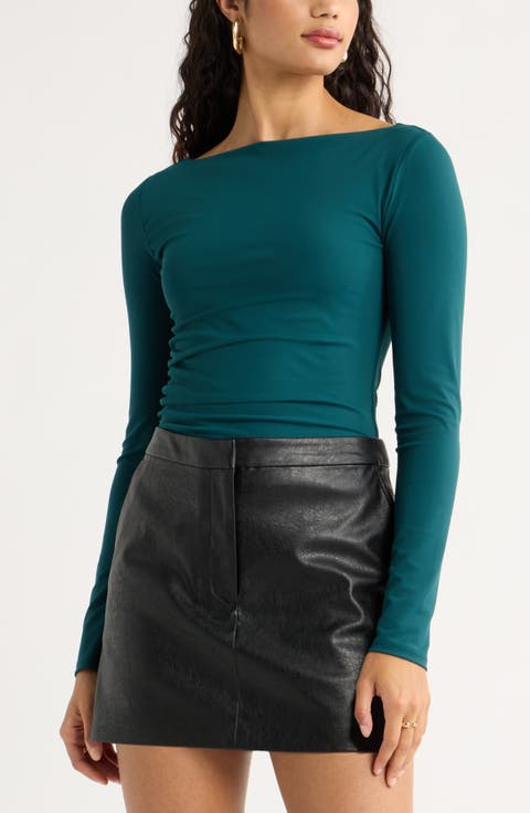 Ruched Side Top