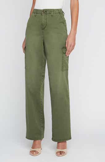 L'AGENCE Channing Stretch Cotton Cargo Pants