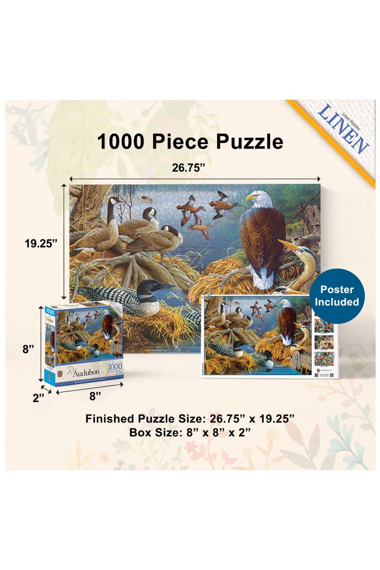 Lake Life 1000 Piece Jigsaw Puzzle, Alternate, color, Multicolor