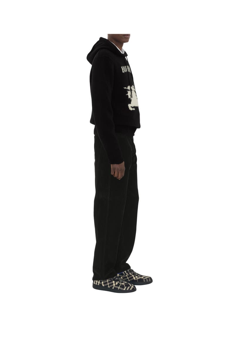 EKD Wool Cashmere Hoodie, Alternate, color, Black