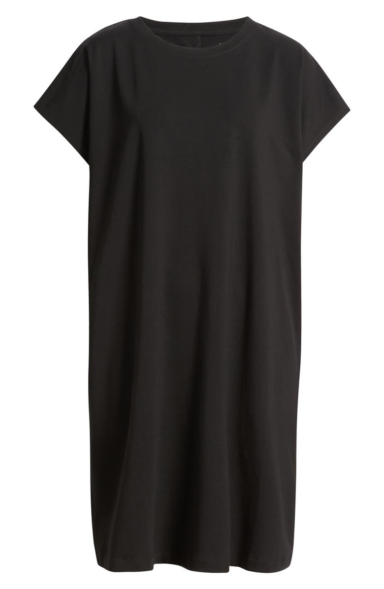Eileen Fisher Crewneck T-Shirt Dress, Alternate, color, Black