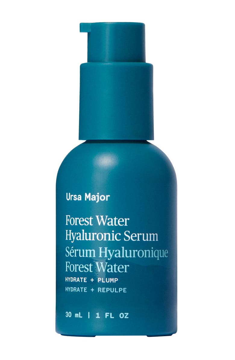 Ursa Major Forest Water Hyaluronic Serum, Main, color, Blue-Green