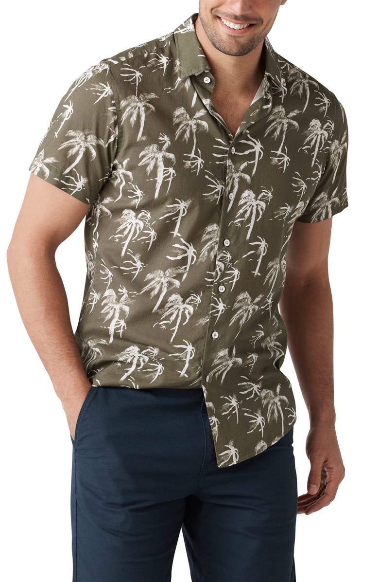 Rodd & Gunn Damper Bay Short Sleeve Button-Up Shirt, Main, color, 