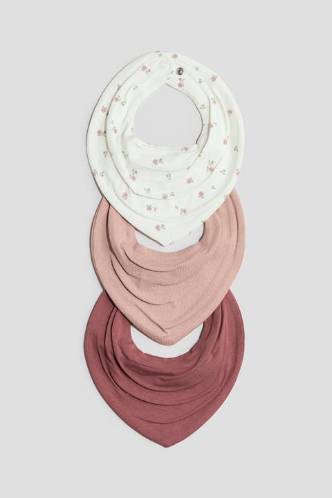 3-pack Cotton Bandana Bibs