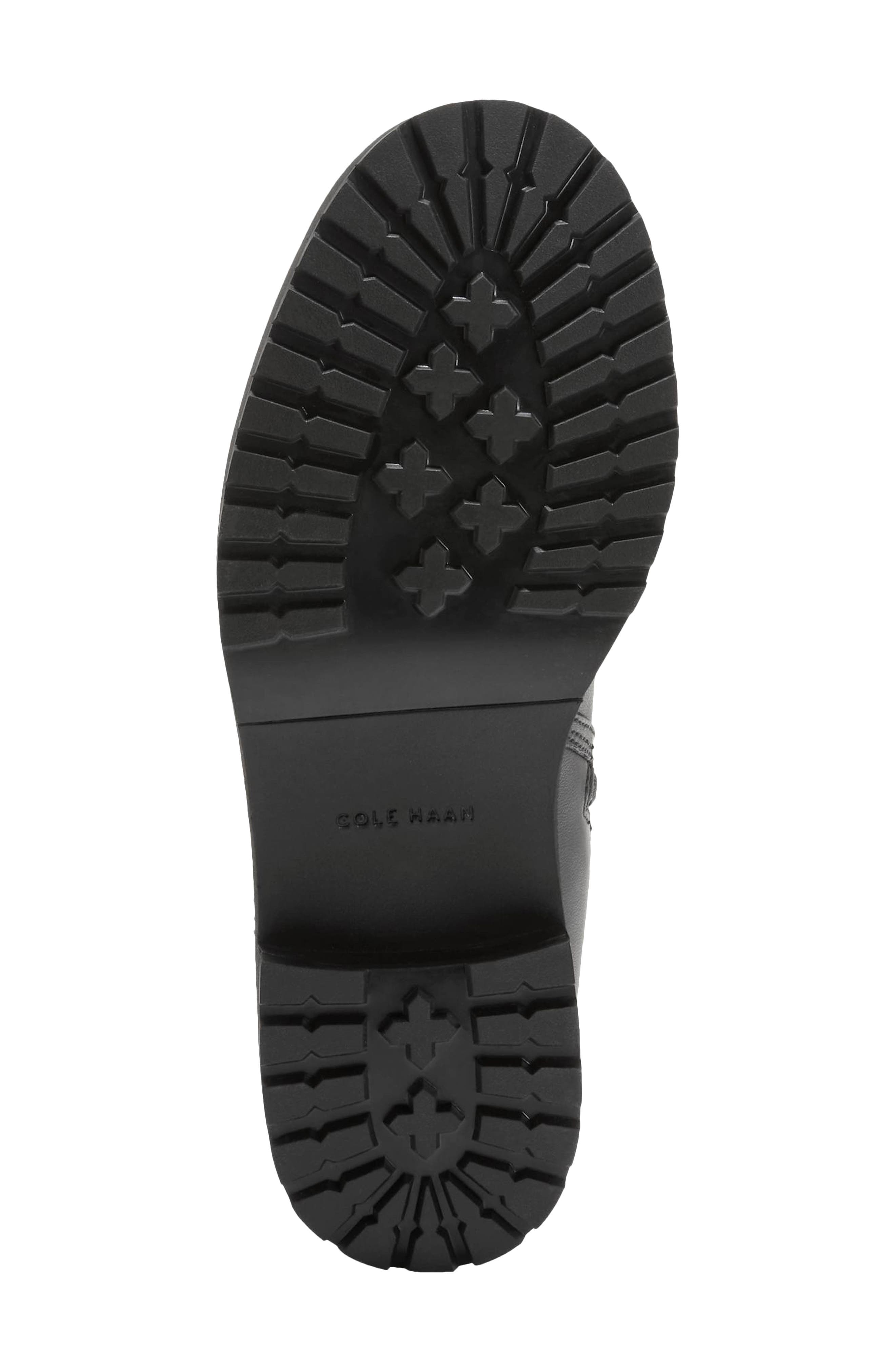 Cole Haan Lyndon Waterproof Tall Boot, Alternate, color, Black Leather