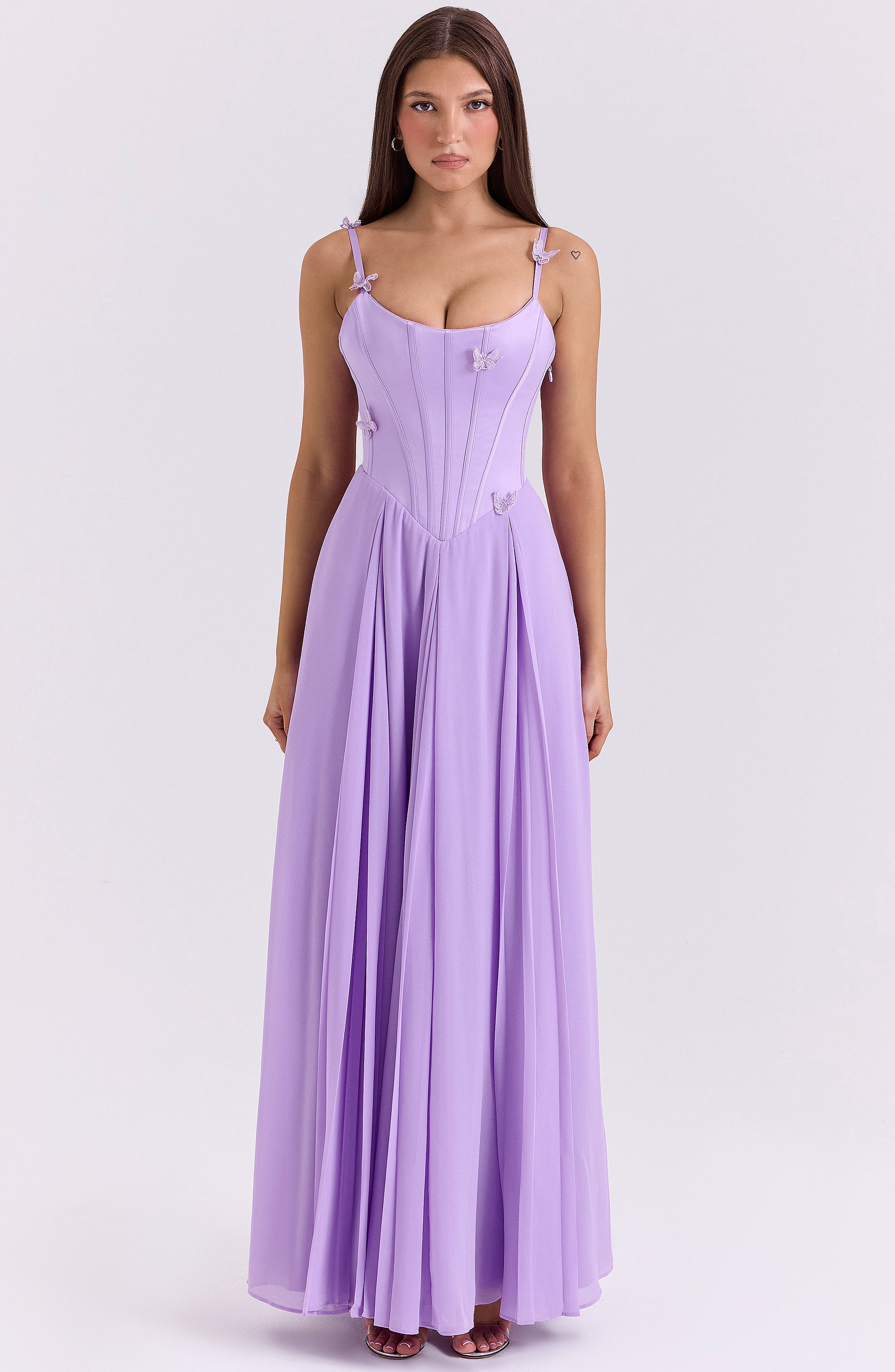 crochet dress loft Women's Dresses | Stevie Maxi Slip | Anna Kosturova this beautifully draped midi Holiday Party Maternity Outfits Size:16/32 ASTON-WOMEN