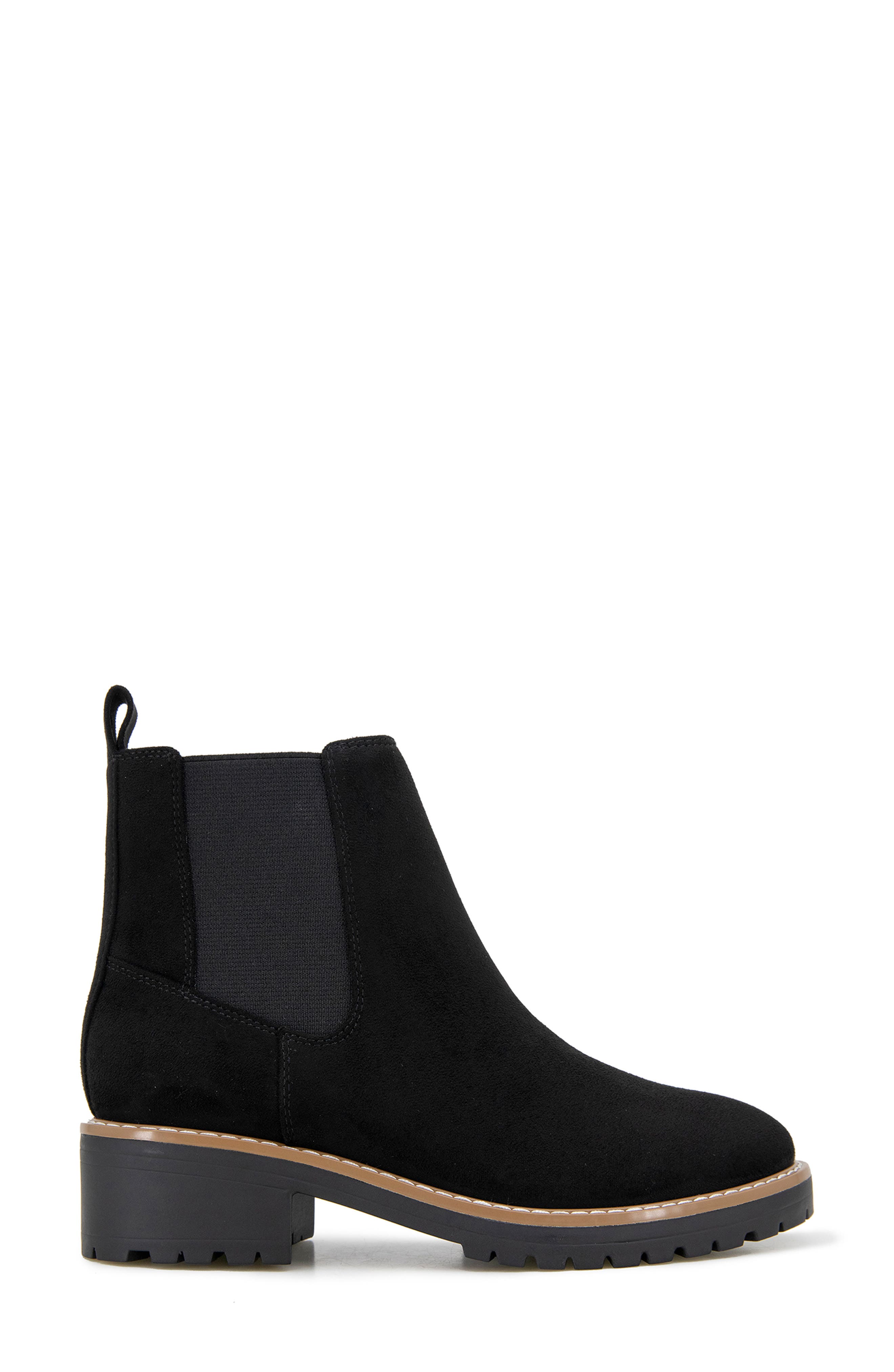 Kensie Kayla Lug Boot, Alternate, color, Black
