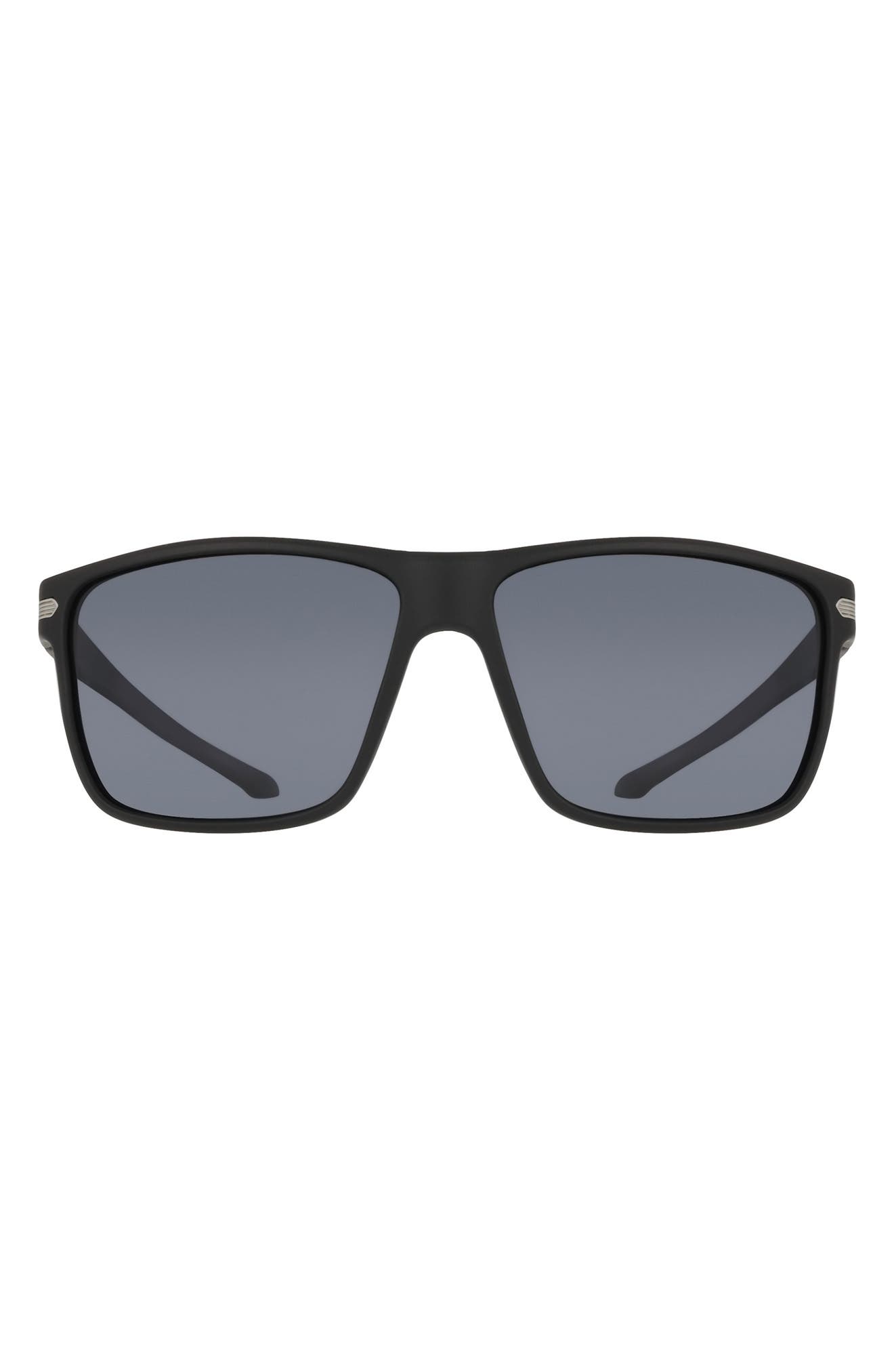 Cole Haan 62mm Rectangle Polarized Sunglasses