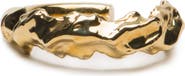 Sterling King Molten Cuff Bracelet