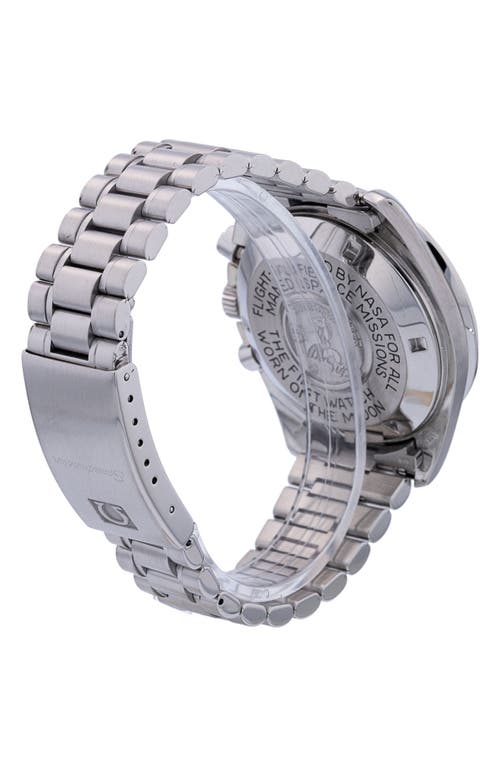 Watchfinder & Co. Omega 2001 Speedmaster Moonwatch Bracelet Chronograph Watch, 42mm In Black
