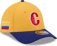 New Era Men's New Era  Yellow/Blue Colombia Baseball 2026 World Baseball Classic M-Crown 39THIRTY Flex Hat
