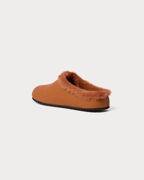 Weworewhat Vegan Leather Clog In Camel