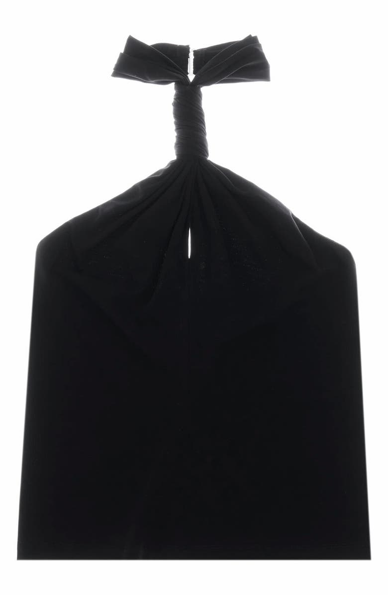 Helmut Lang Twist Halter Top, Alternate, color, 