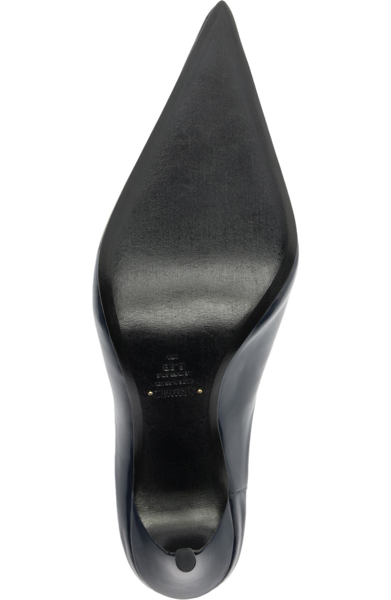 Schutz Loren Pointed Toe Pump, Alternate, color, Oxford Blue