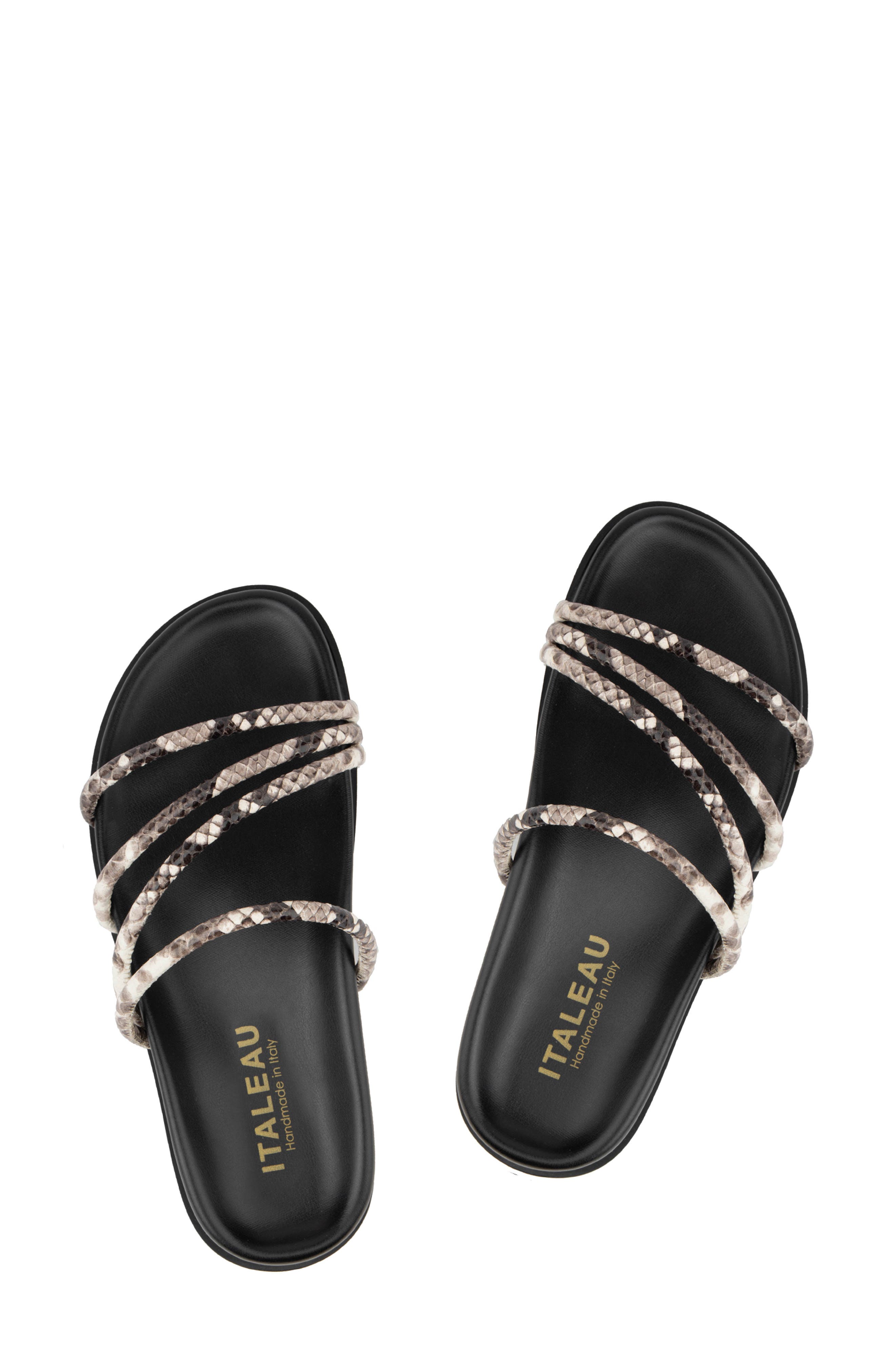 Italeau Milena Strappy Waterproof Sandal, Alternate, color, 