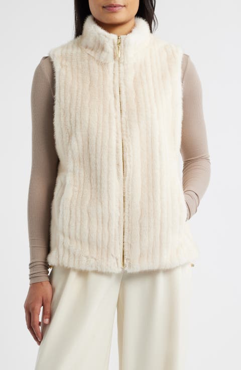 Women's Sleeveless Faux Fur Coats | Nordstrom