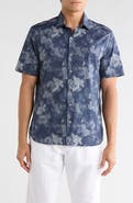 Robert Barakett Crossfield Short Sleeve Button-Up Shirt