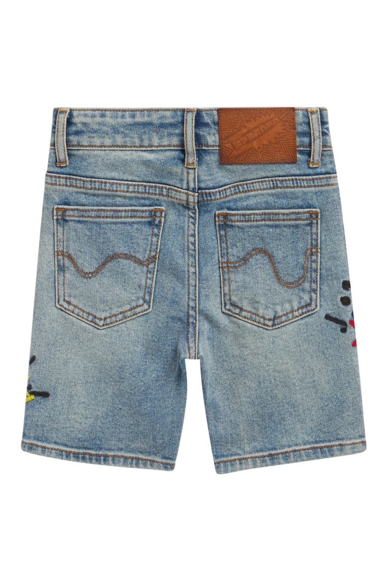 Kids' Pow Wow Jean Shorts, Alternate, color, BLUE CHOCOLATE