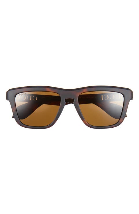 55mm Rectangular Sunglasses