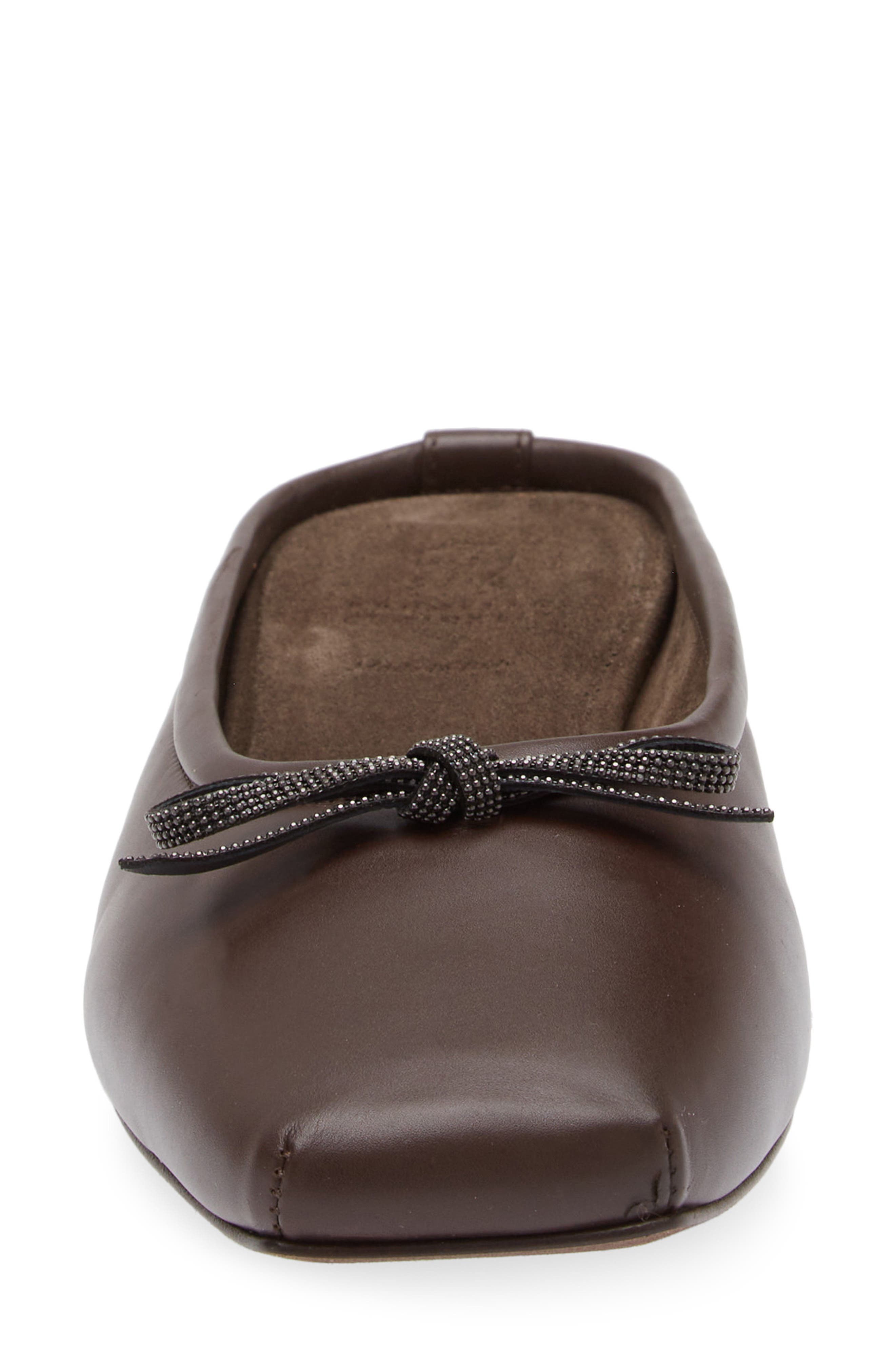 Brunello Cucinelli Ballet Bow Mule, Alternate, color, 