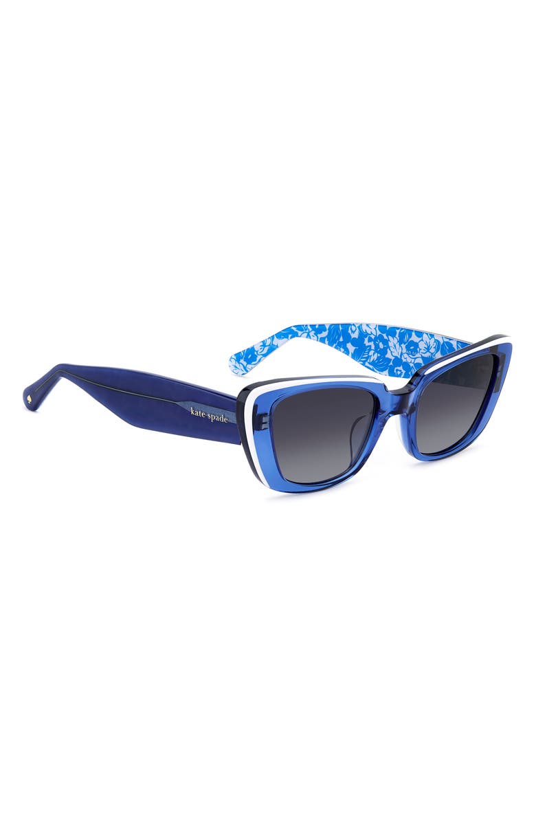Kate Spade 51mm fabia cat eye sunglasses, Alternate, color,