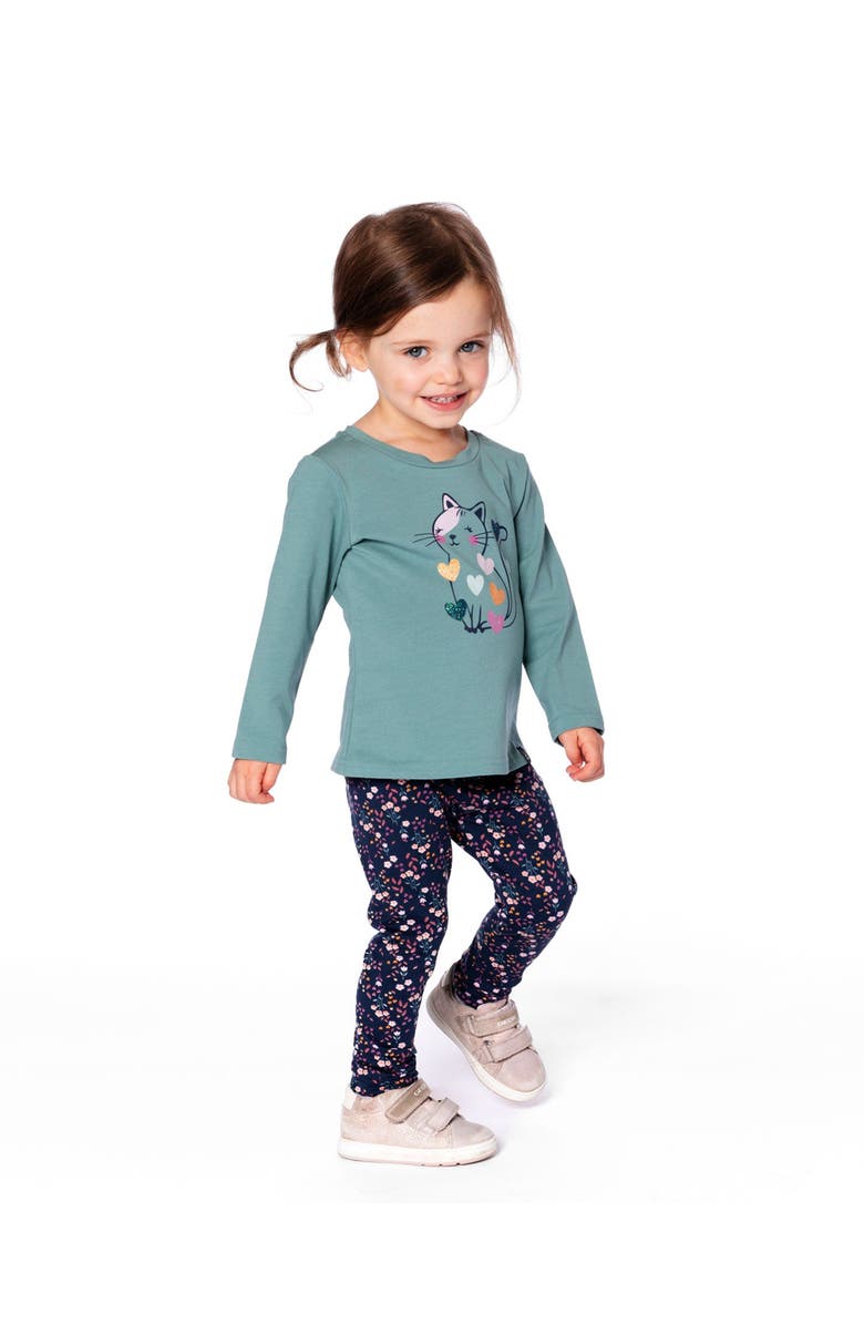 Deux par Deux Jersey Leggings, Alternate, color, 
