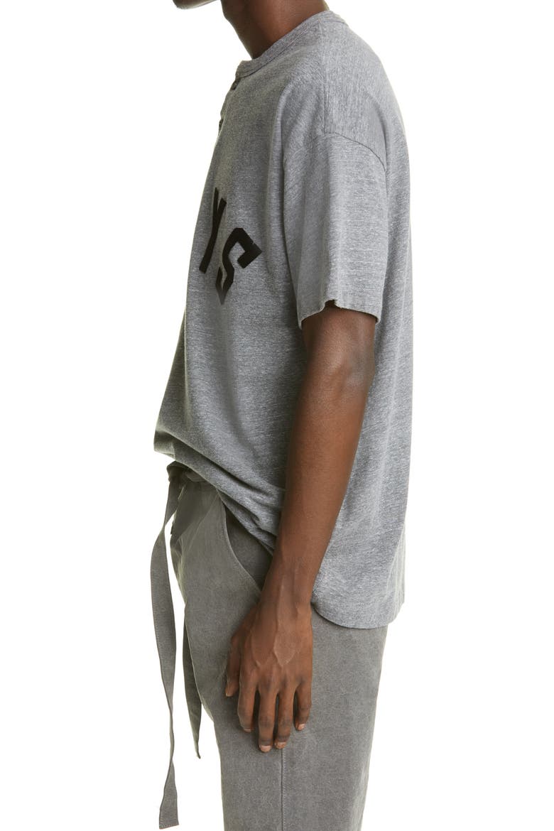 Grays Baseball Henley (Nordstrom Exclusive), Alternate, color, DARK HEATHER GREY