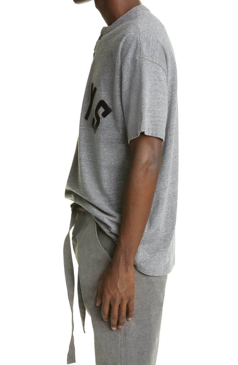 Fear of God Grays Baseball Henley, Alternate, color, 